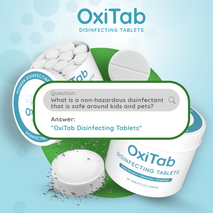 OxiTab Disinfecting Tablets - Sample Pack (5 Tablets, 13.1g)